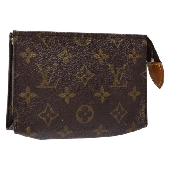 LOUIS VUITTON Monogram Poche Toilette 15 Pouch M47546 LV Auth ki5892 - Picture 1 of 16